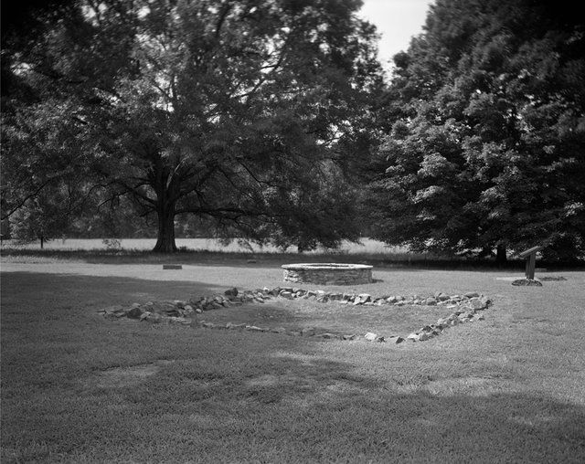 Foundation of Elias Boudinot’s House, New Echota State Historic Site, Calhoun, Georgia, 2012