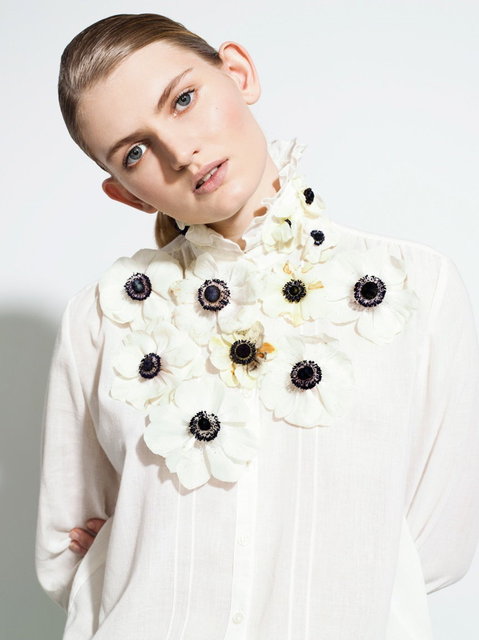 going dutch: flower shirt / bloemblouse
