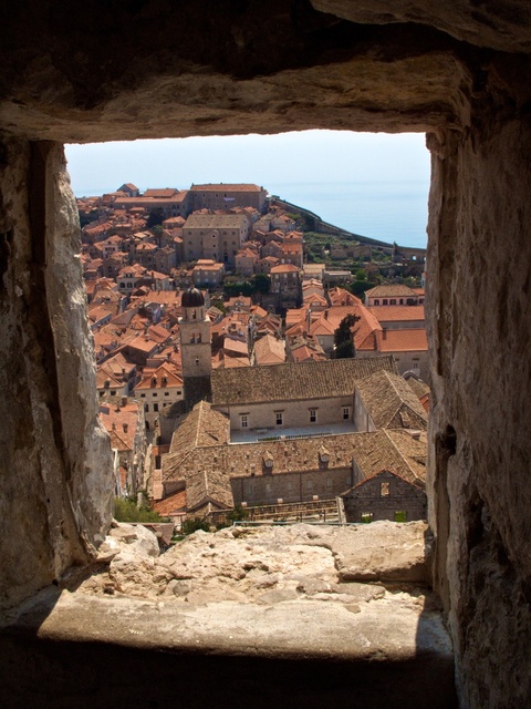 Vista do Grad da Muralha de Dubrovnik