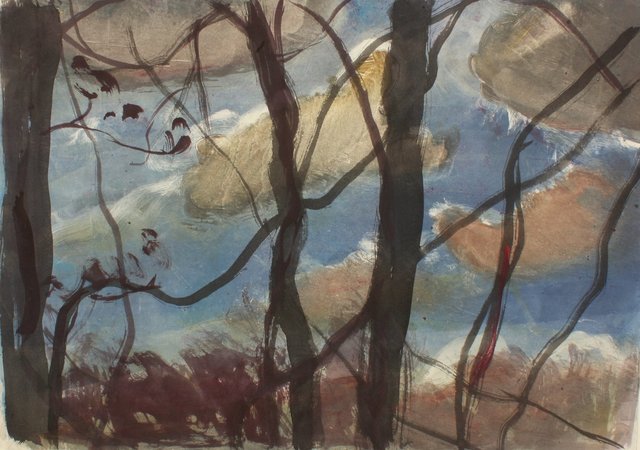 Moonlight Mile 18 x 24"