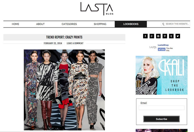 LASTASHOP BLOG- Runway Report