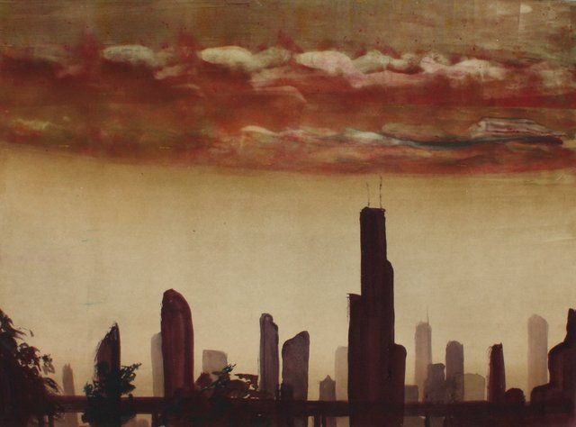 Chicago Skyline 20 x 24"