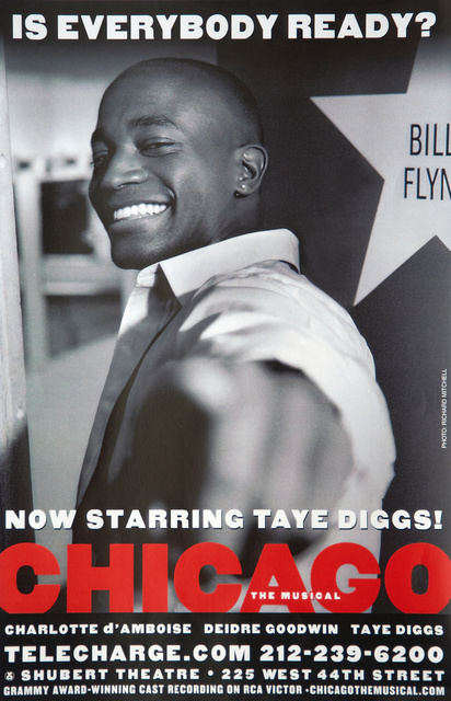 Taye Diggs in Chicago on Broadway