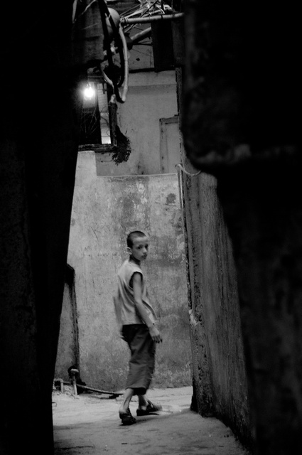 Young Palestinian boy in Chatila