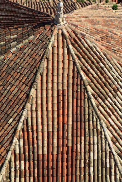 Telhado visto da Torre dos Sinos