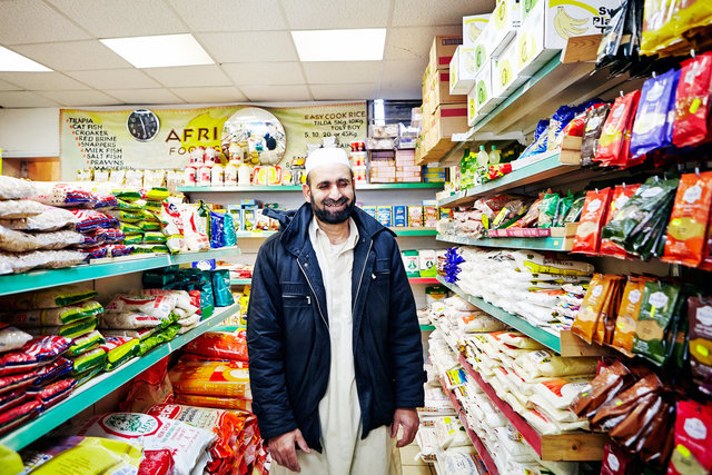 Talib, African Food Centre. Cricklewood Lane