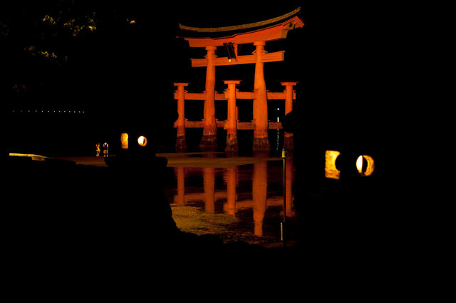 The great Torii, Miyajima