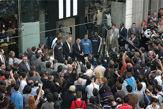 Adidas - NBA Store Opening ceremony  - Campaign