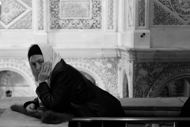 Woman in the Holy Sepulchre