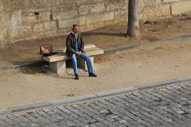 Quiet contemplation, The Seine