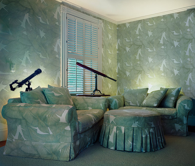 Untitled Interior (telescopes), 2011