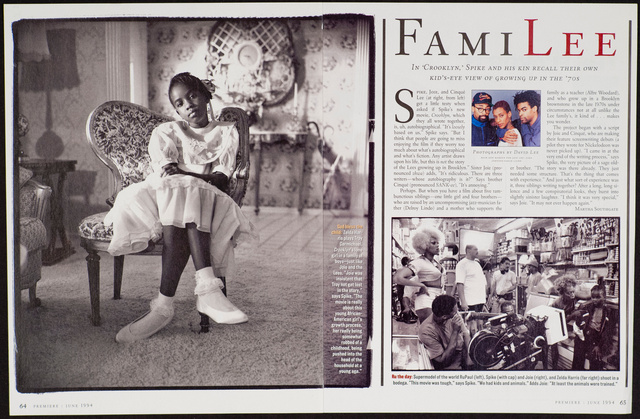 Crooklyn, in Premiere Magazine
