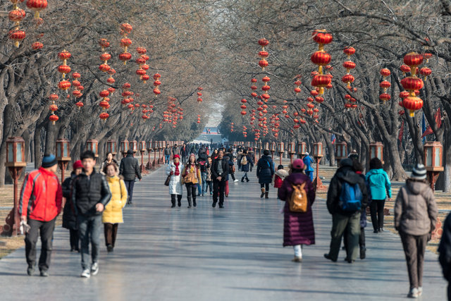 New Year,Temple of Heaven, Beijing