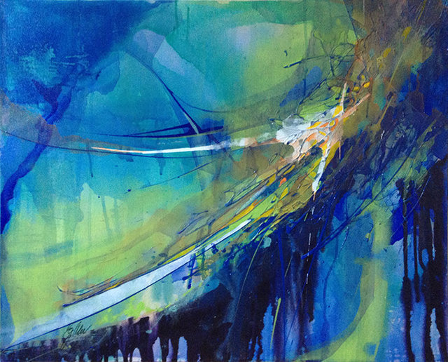 24"X 30" Acrylic on canvas (Sold)