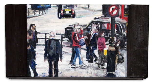 Street corner scene