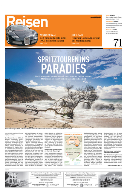 SonntagsZeitung August 2012