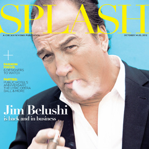 Cover of Splash Magazine, Actor Jim Belushi