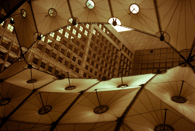 Arche de la Défense, nov. 1998