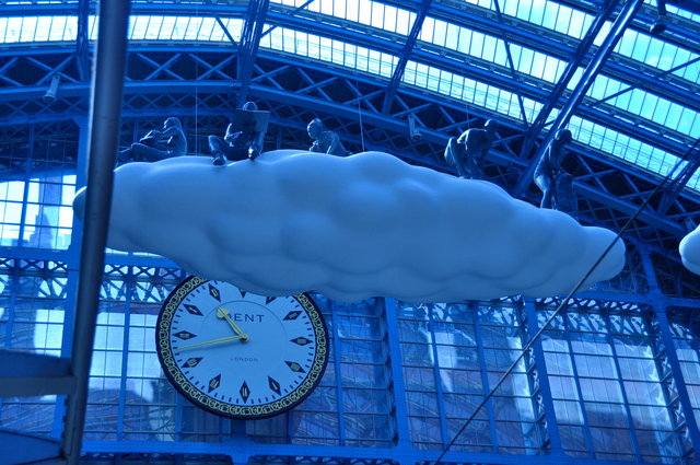 Londres, St. Pancras Station - Mai 2013