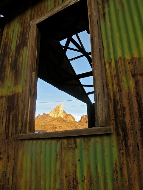OATMAN BARN WINDOW