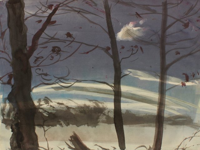 Edge of the Woods 18 x 24"