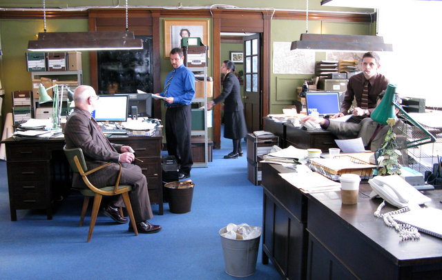 Dressed set - Police Station Interior