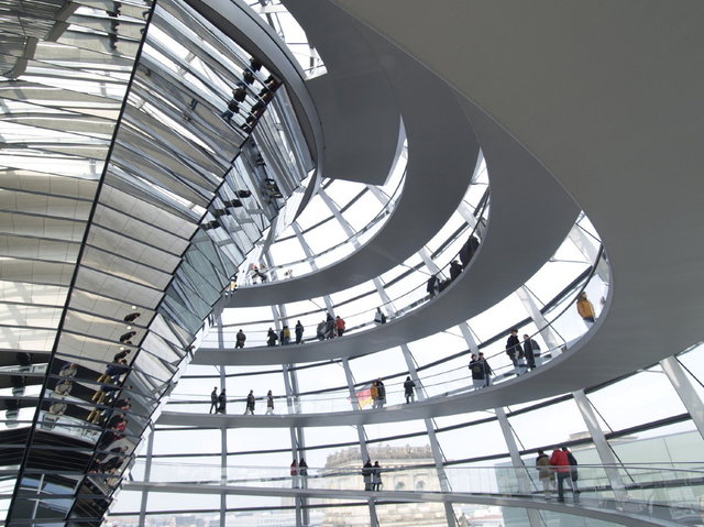 berlijn - de reichstag koepel