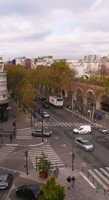 Paris et ses passages piétons, nov. 2012