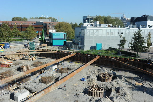 bouwvoortgang CHDR fundering