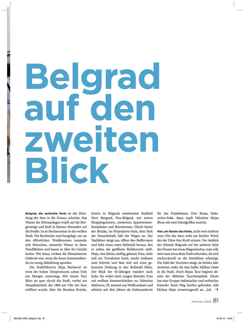 MENSCHEN.das magazin 09.2012