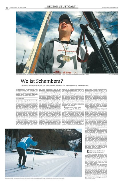 Stuttgarter Zeitung 05.03.2009