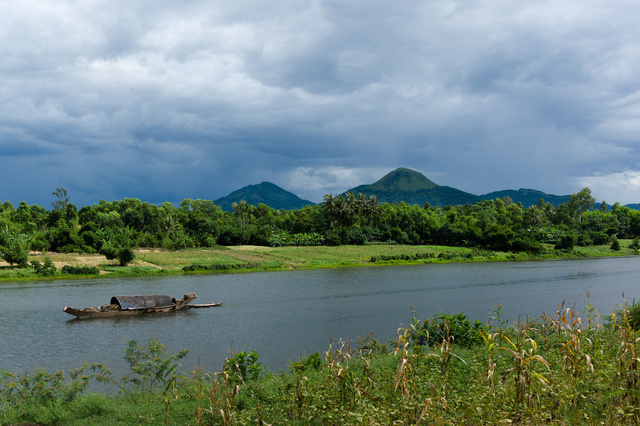 The perfume river near Hue 