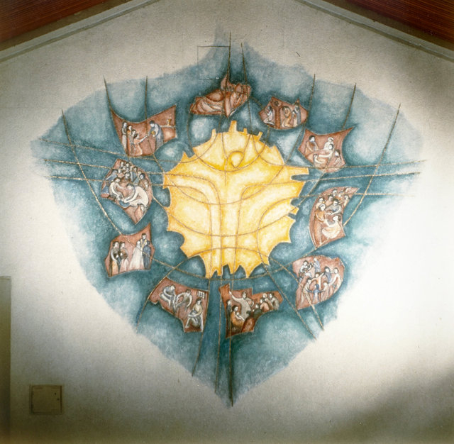 Symbol für Sonne und Gemeinde