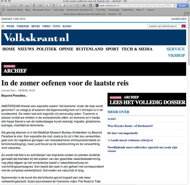 VOLKSKRANT, 2008