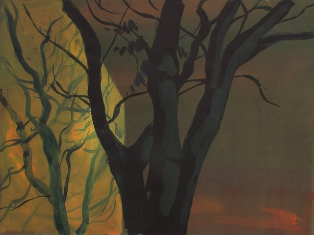 Tree by Subway 22 x 29"