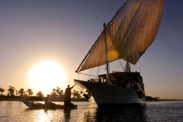 De Nijl bij Luxor voor Residence