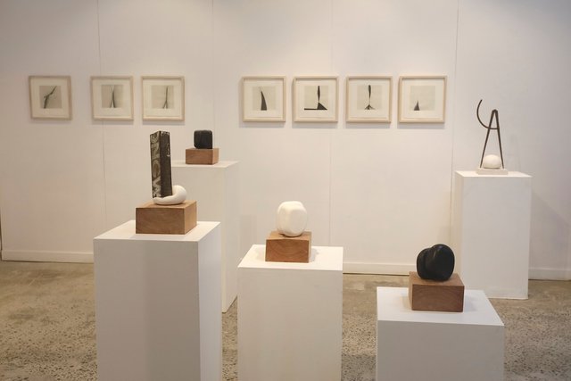 Installation view of the exhibition Skin 2025                         Clara Street Gallery, Sydney 