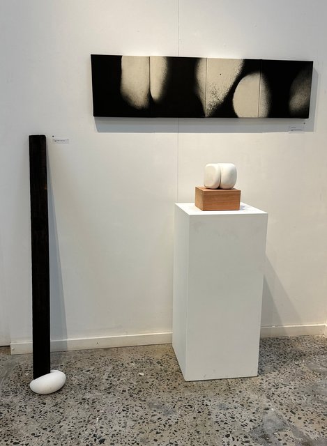 Installation view of the exhibition Skin 2025                         Clara Street Gallery, Sydney 