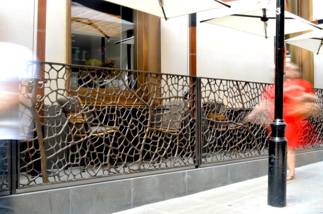 A to Z 2012 Bronze balustrade, 1x14 m, Bulgari Hotel London .jpg
