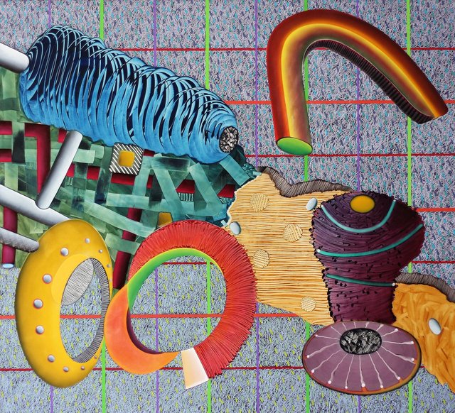 HYPERCONSCIOUS 64" x 70" Oil/Canvas Completed 2020