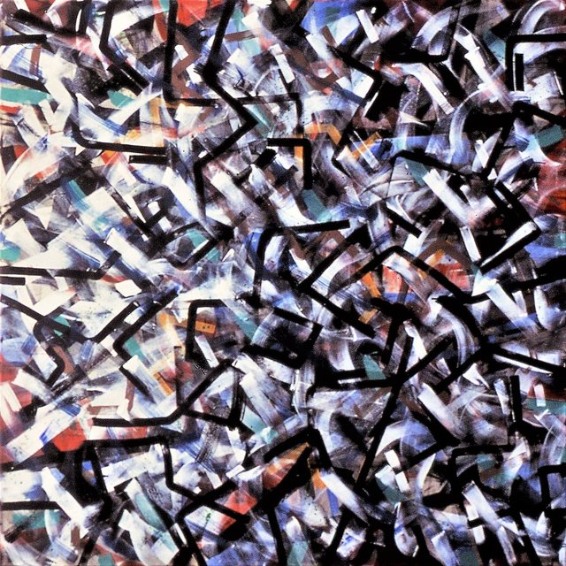 Oil/Canvas 1987 66" x 66" Private Collection