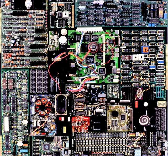 WHATS INSIDE 1 24" X 24" Mixed Media Construction 1998