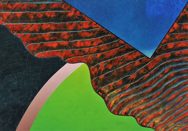 SLICE 28" x 40" Oil/Canvas