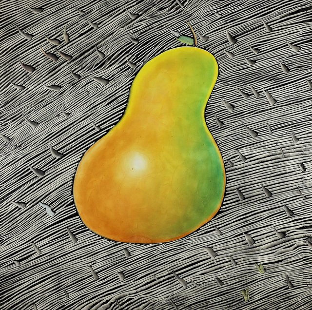 PEAR 54" x 54" Oil/Canvas