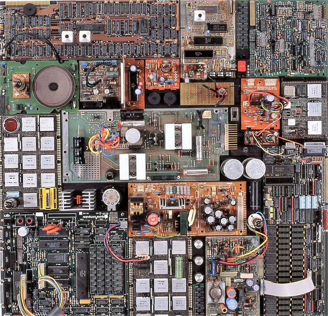 WHATS INSIDE 2 24" X 24" Mixed Media Construction 1998