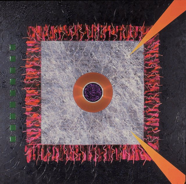Mixed Media/Oil/Acrylic 66" x 66" 1990 Private Collection