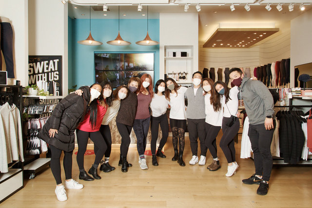 lululemon Kawasaki, Jan 2021