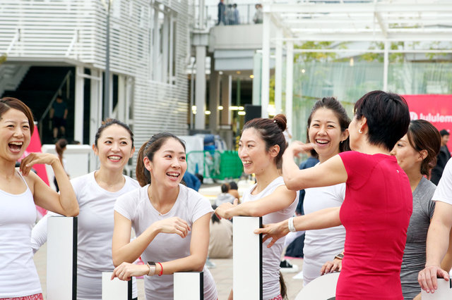 Team Mohi Pilates, at lululemon Shonan, Oct 2019