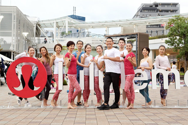 Team Mohi Pilates, at lululemon Shonan, Oct 2019