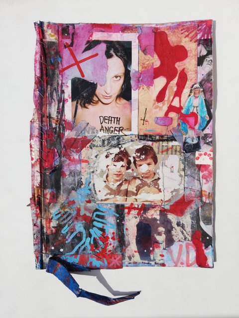 Anxious Love 22 X 31 cm Mixed media Unique
